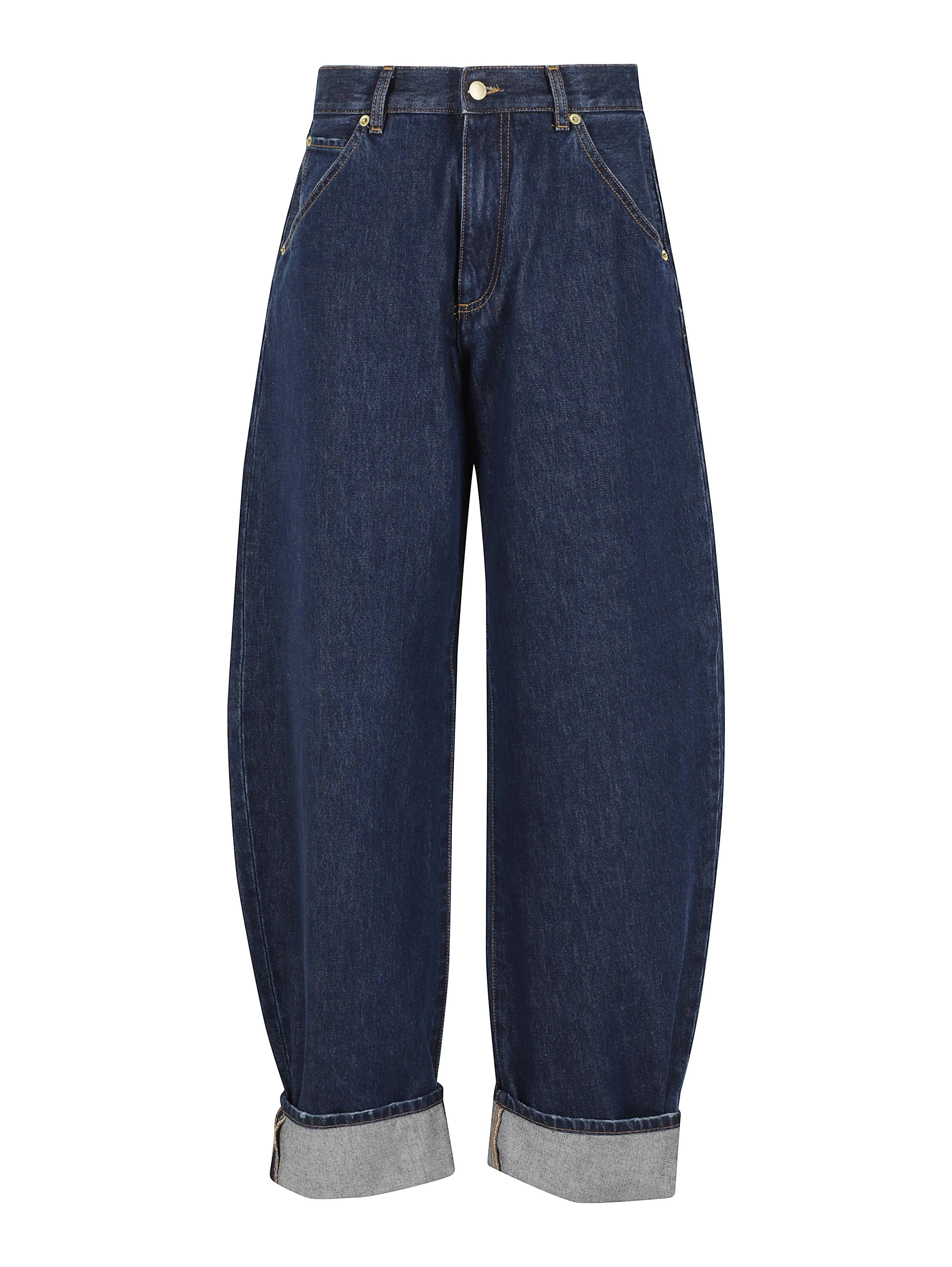 KHRIS BARREL LEG DENIM