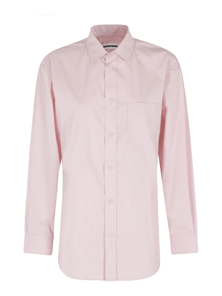 ANNE LIGHT COTTON POPELINE TAILORED SHIRT