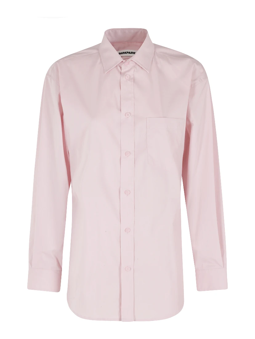 ANNE LIGHT COTTON POPELINE TAILORED SHIRT