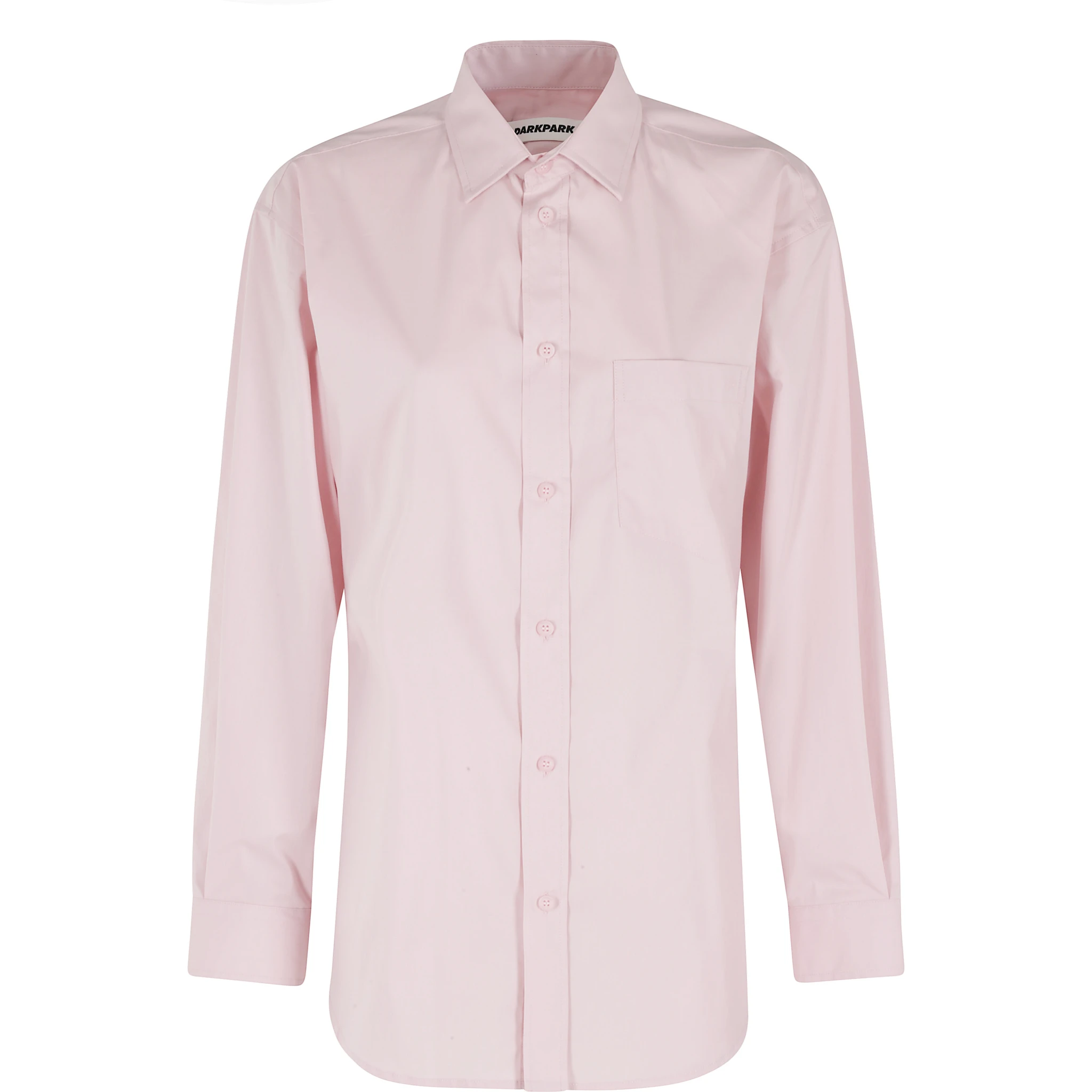 ANNE LIGHT COTTON POPELINE TAILORED SHIRT