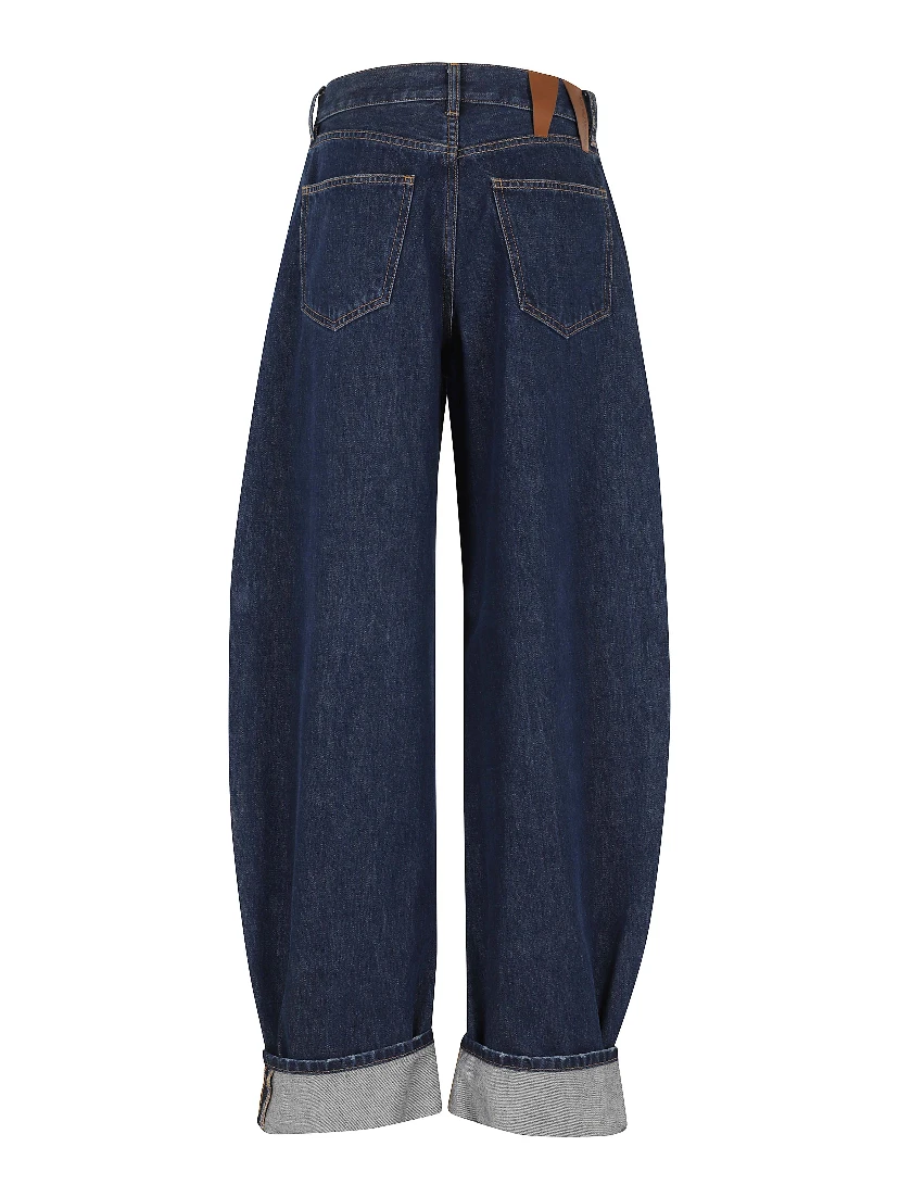 KHRIS BARREL LEG DENIM