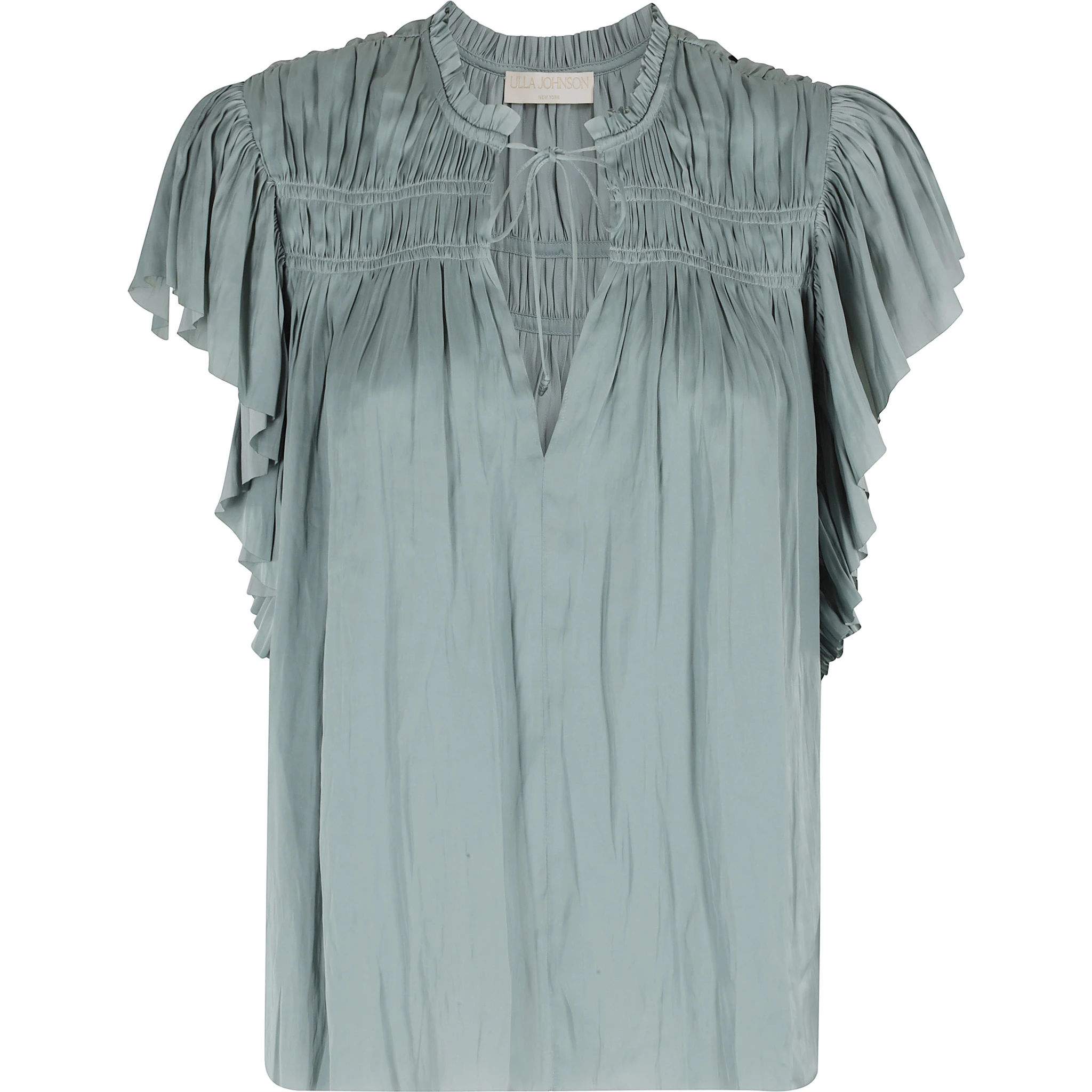 AGOSTA FLUTTER SLEEVE TOP