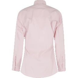 ANNE LIGHT COTTON POPELINE TAILORED SHIRT