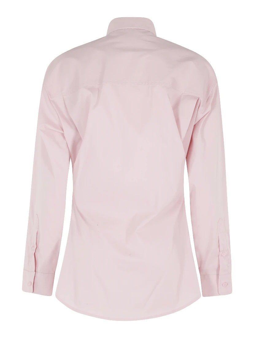ANNE LIGHT COTTON POPELINE TAILORED SHIRT
