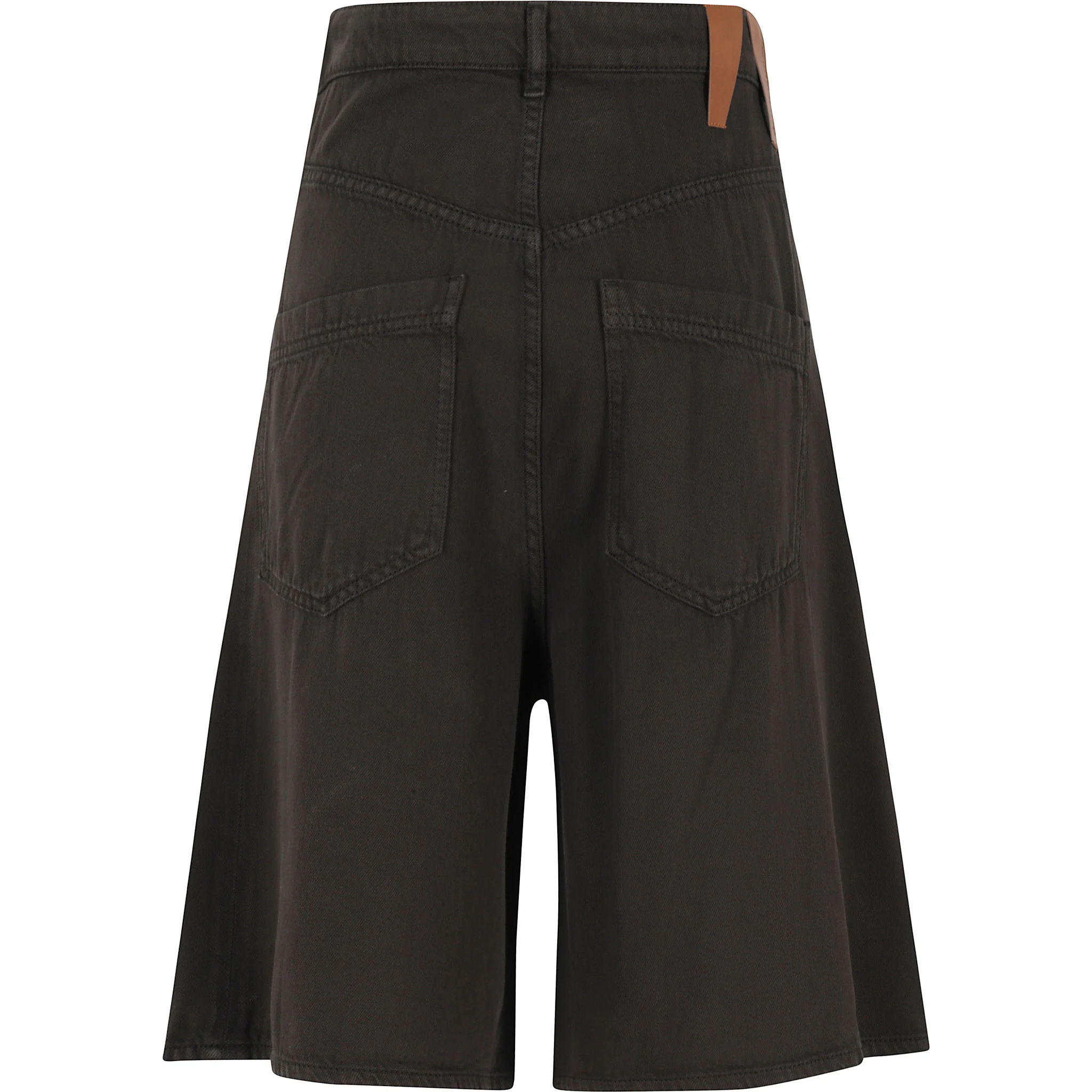 INES FOLD OVER TENCEL SHORTS