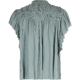 AGOSTA FLUTTER SLEEVE TOP