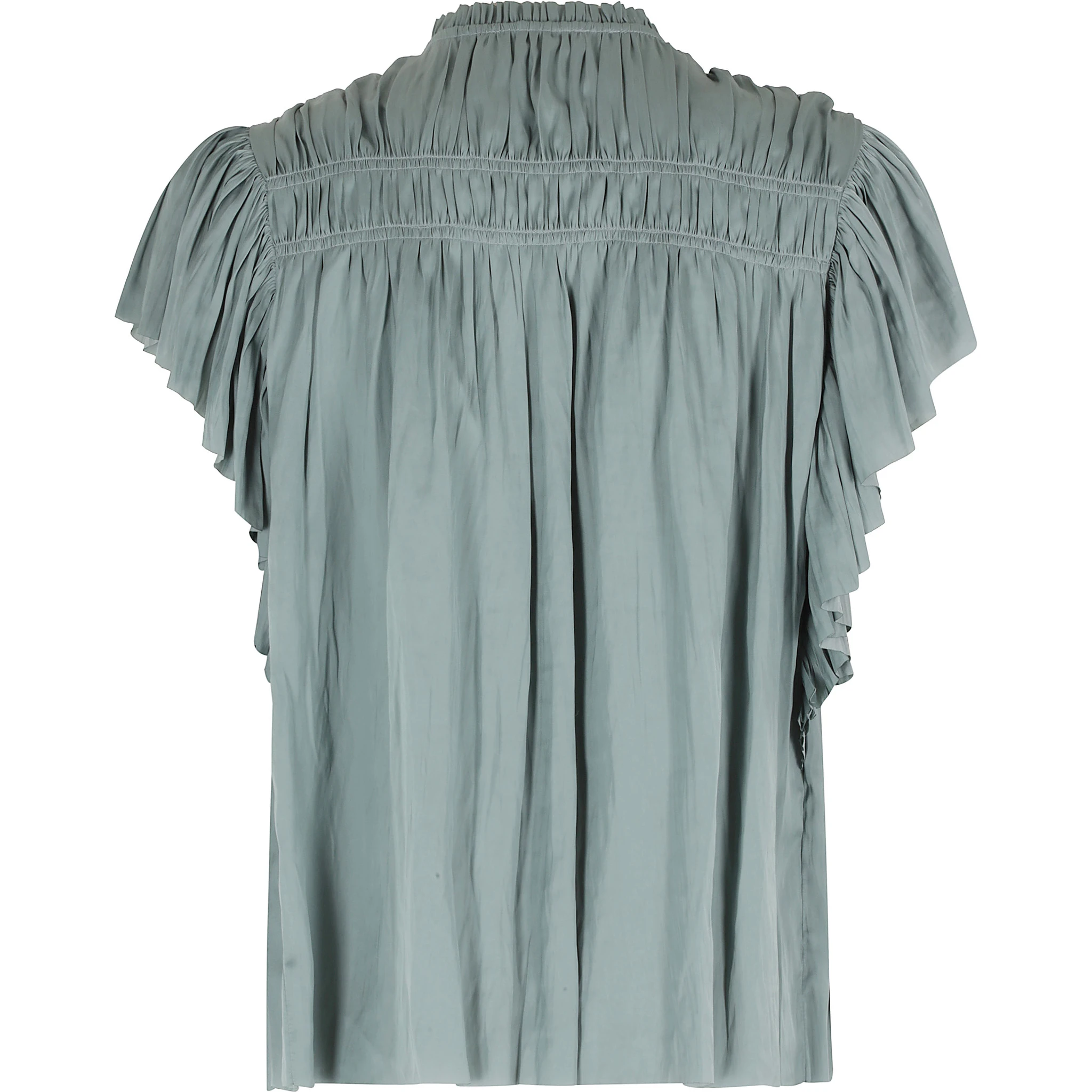 AGOSTA FLUTTER SLEEVE TOP