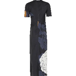 SPLIT HEM DETAIL MIDI DRESS