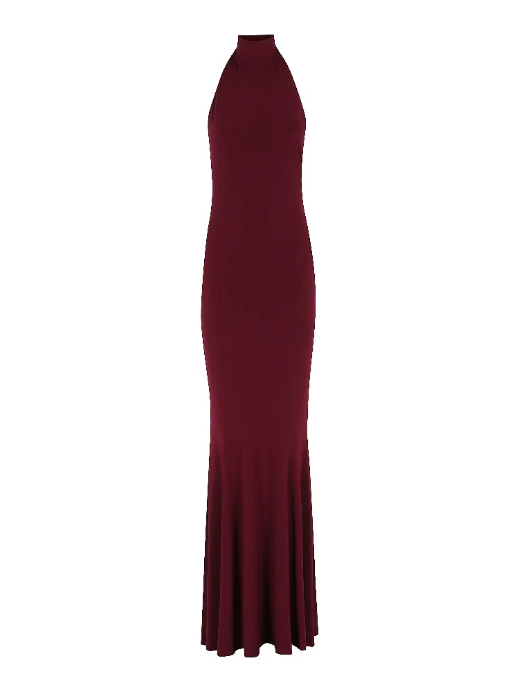 HALTER TURTLE FISHTAIL GOWN