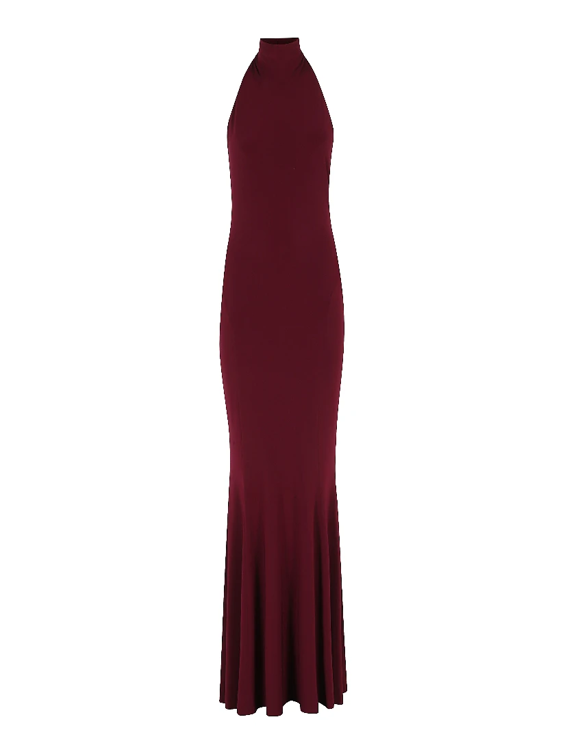 HALTER TURTLE FISHTAIL GOWN