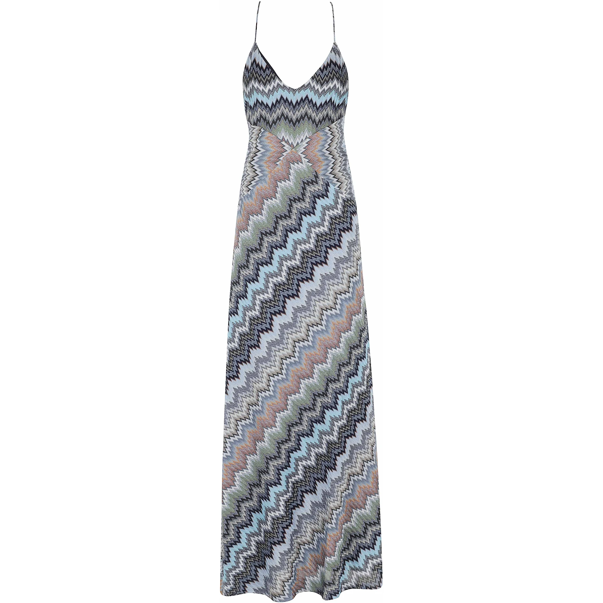 فستان طويل بدون أكمام