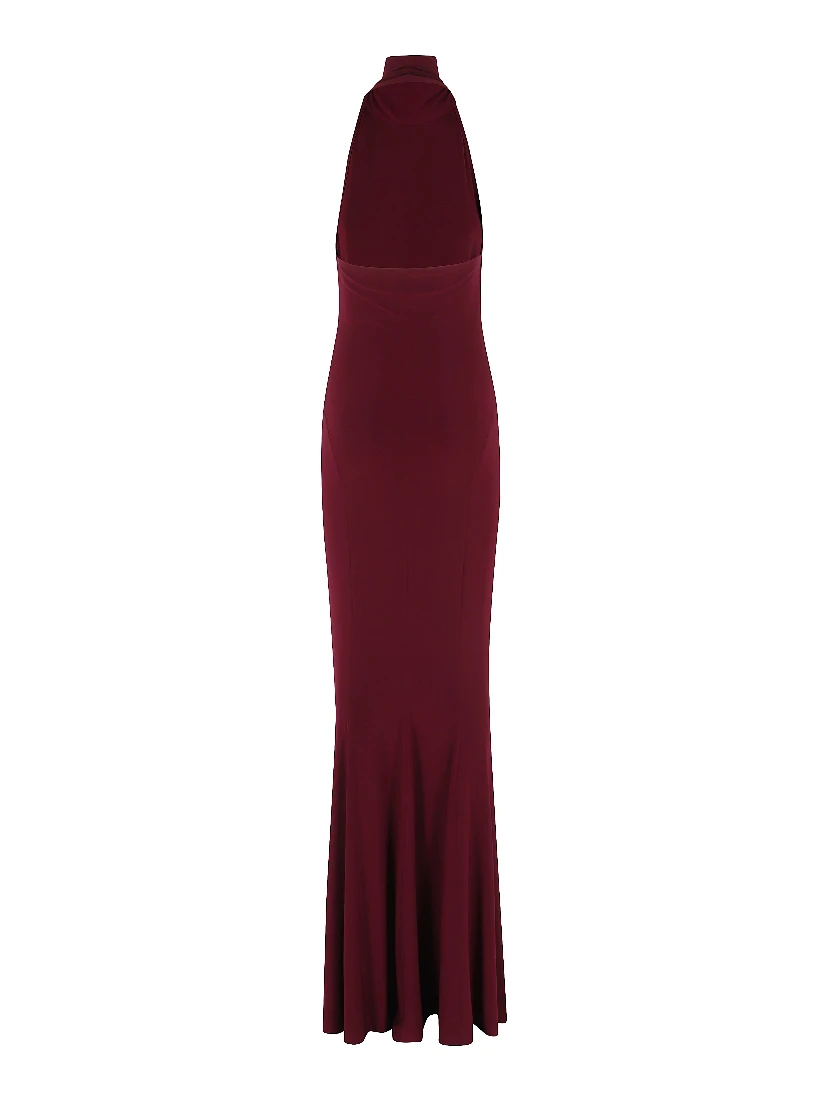 HALTER TURTLE FISHTAIL GOWN