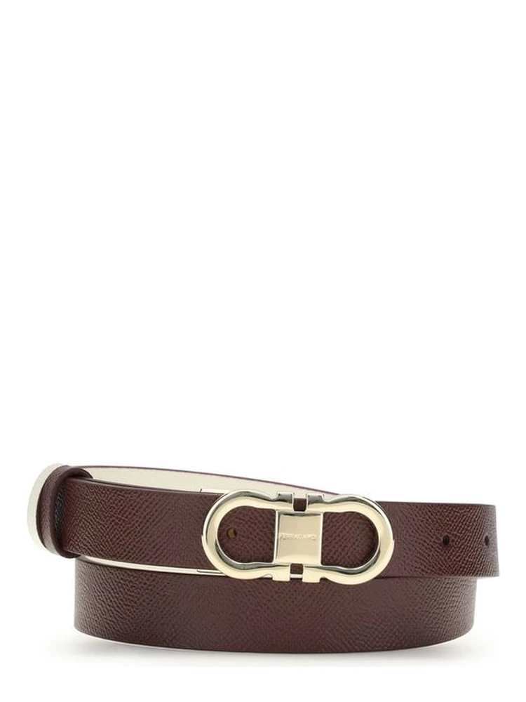 Brown Calf Leather Bos Taurus Thin Belt
