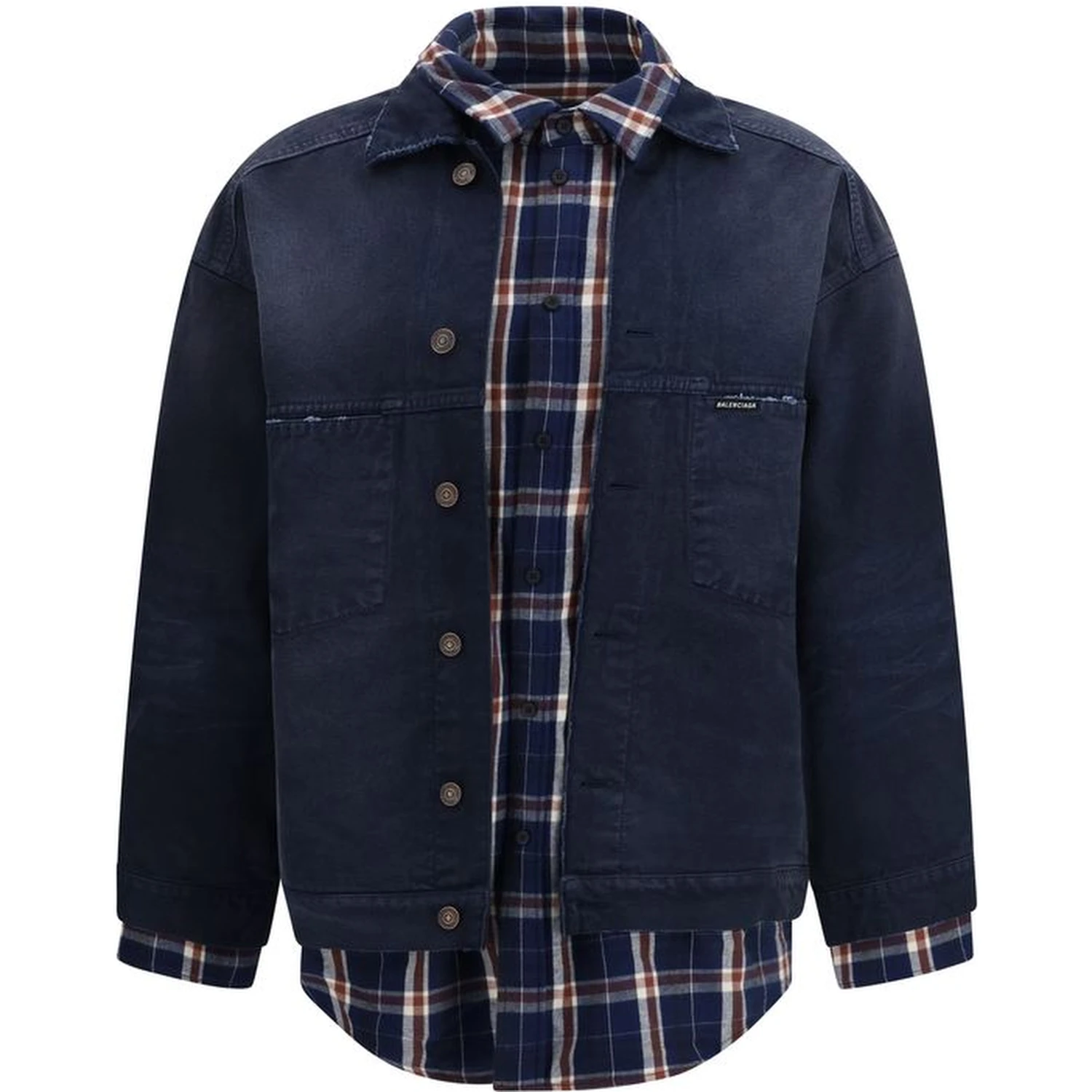 Blue Cotton Denim Jacket