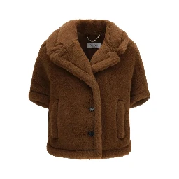 Brown Alpaca Vicugna Pacos Coat