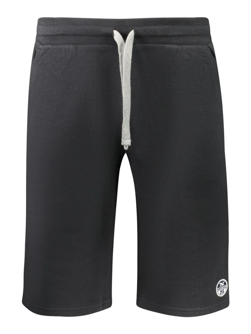 Black Cotton Men's Sweatpant