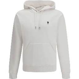 White Cotton Sweatshirt