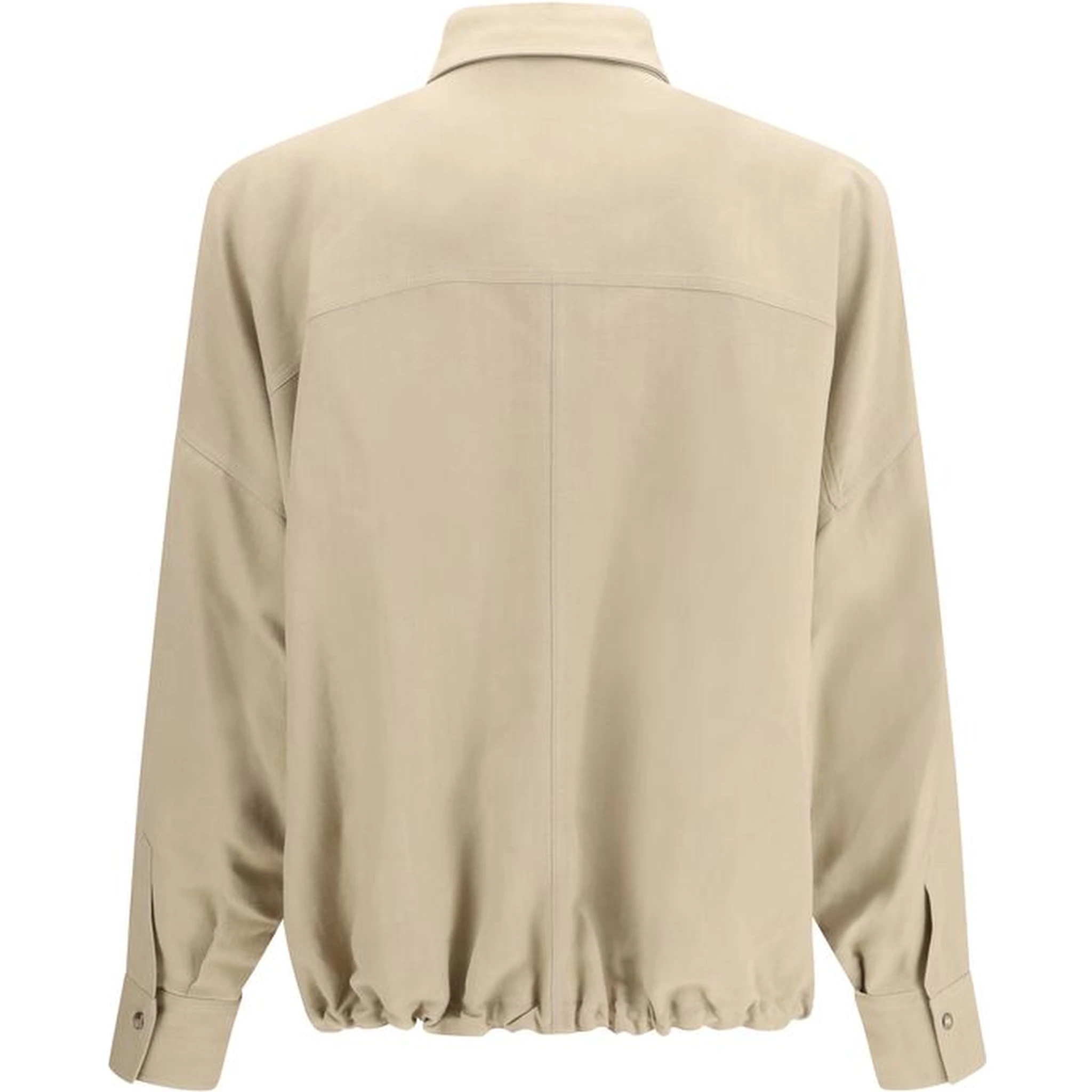 Beige Viscose Blouse