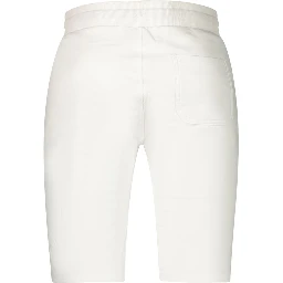 White Cotton Men's Sweatpant