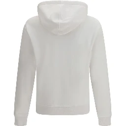 White Cotton Sweatshirt