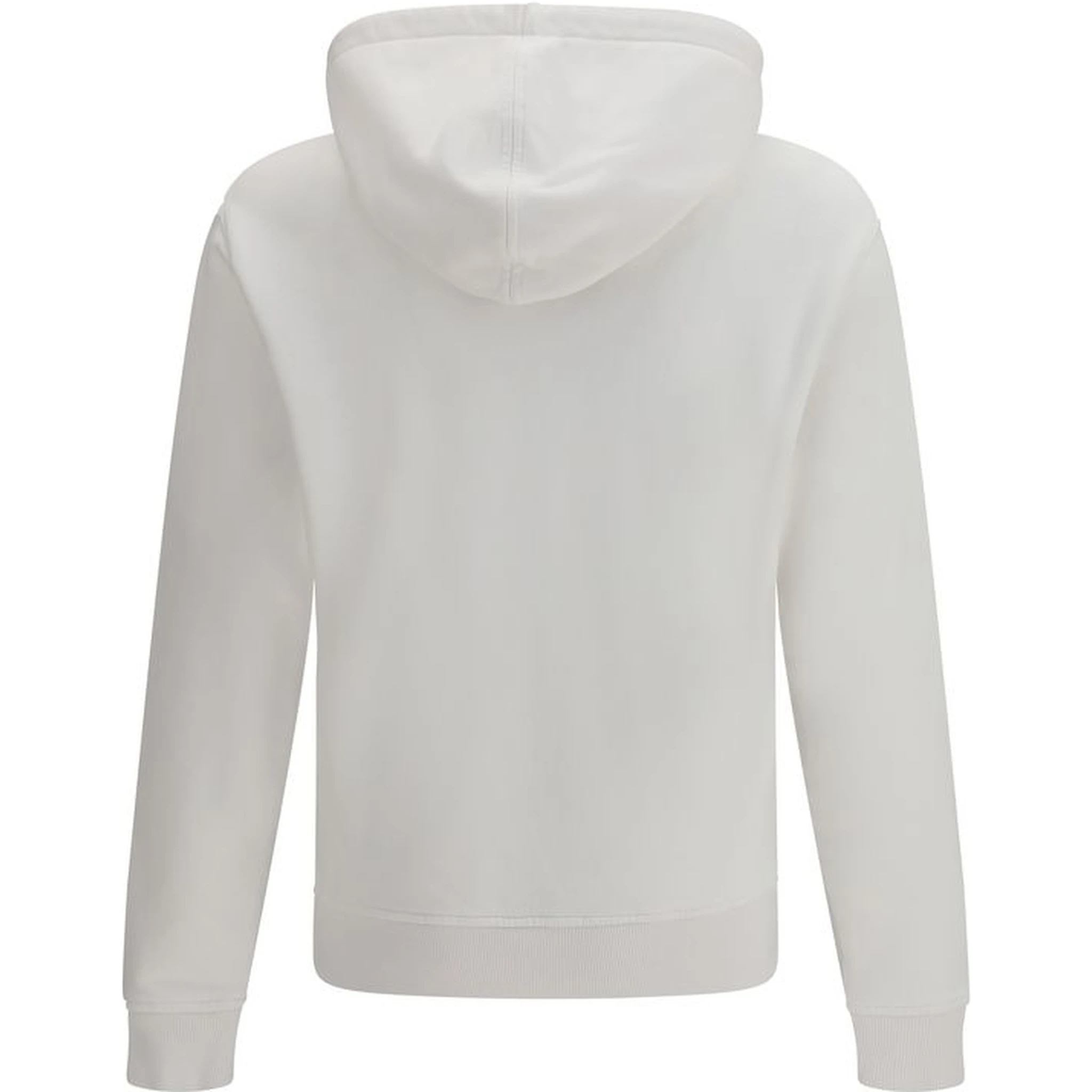 White Cotton Sweatshirt