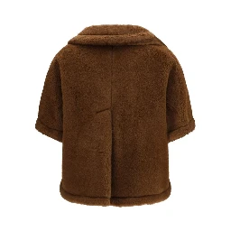 Brown Alpaca Vicugna Pacos Coat