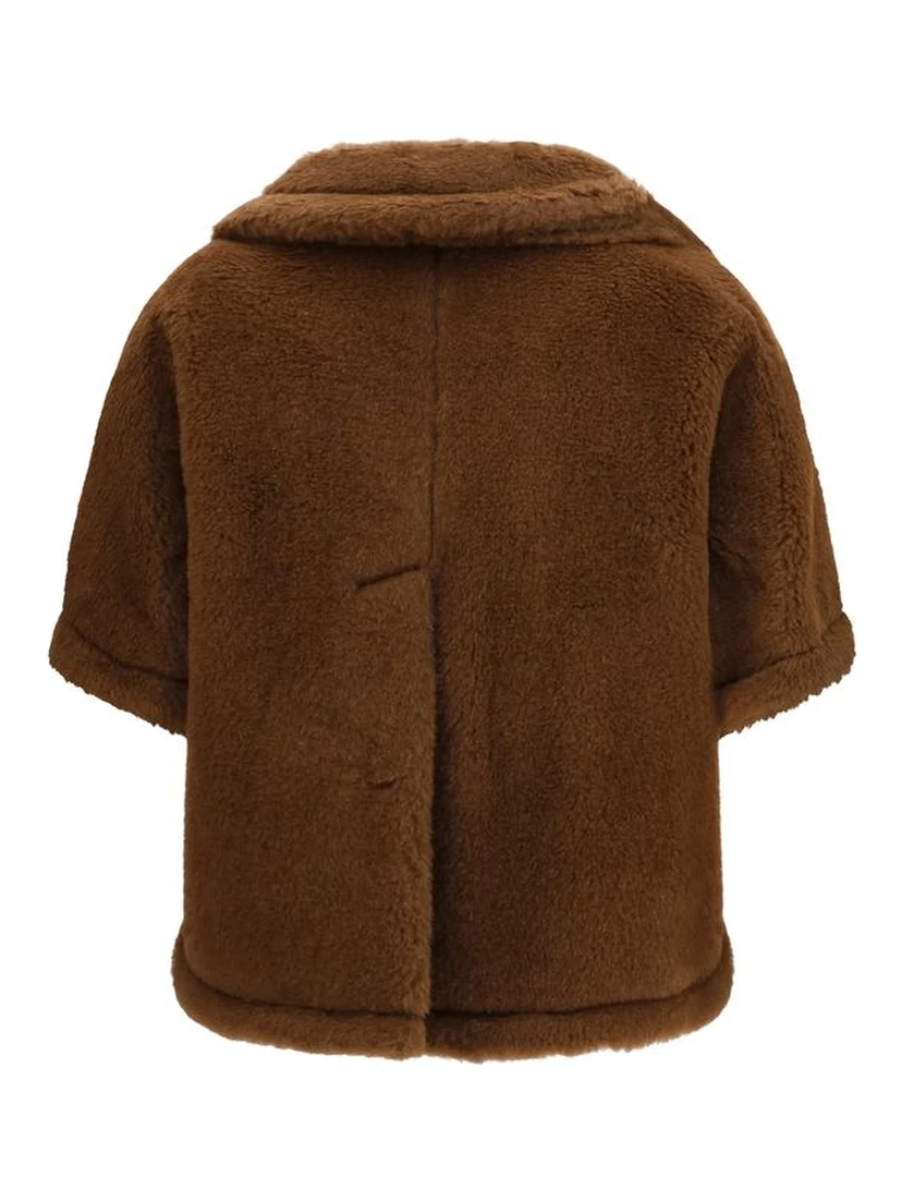 Brown Alpaca Vicugna Pacos Coat