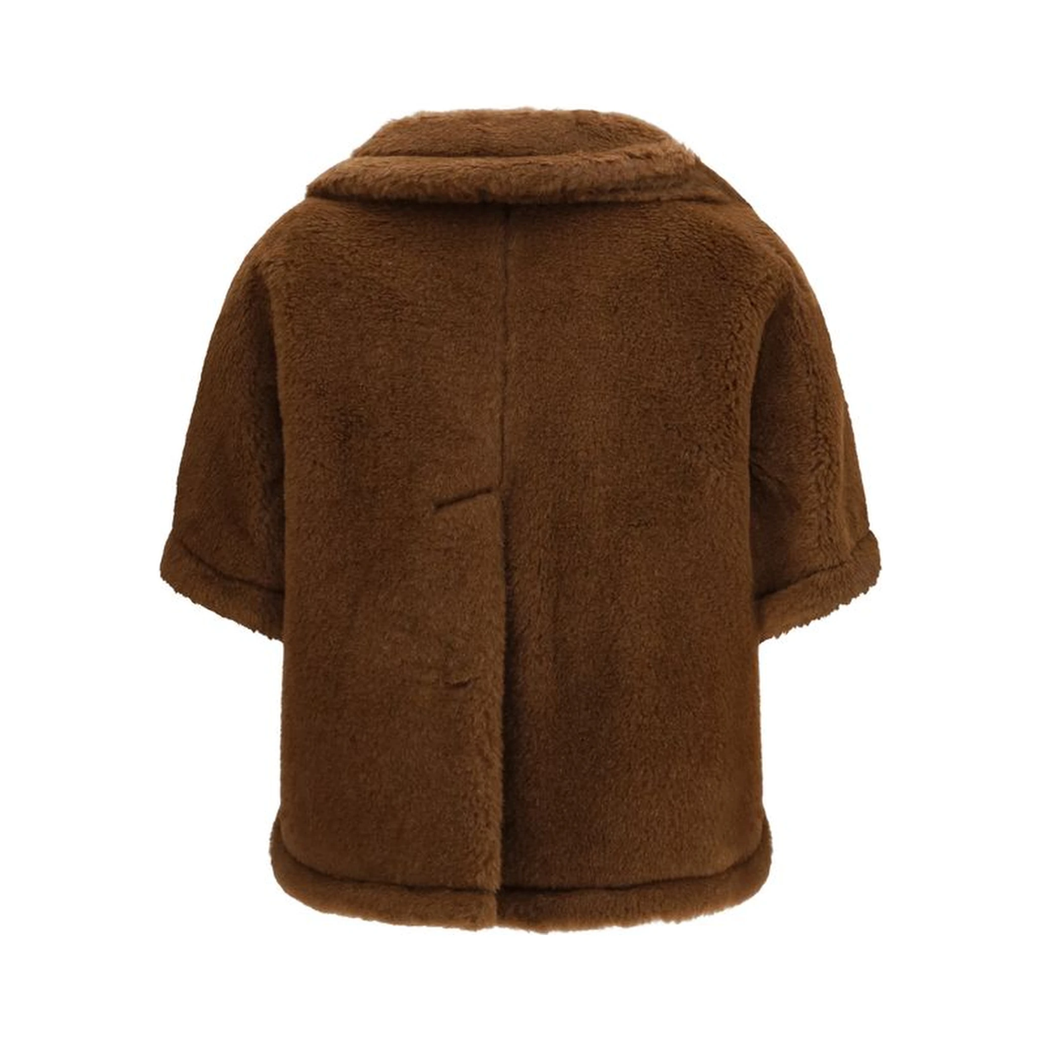 Brown Alpaca Vicugna Pacos Coat