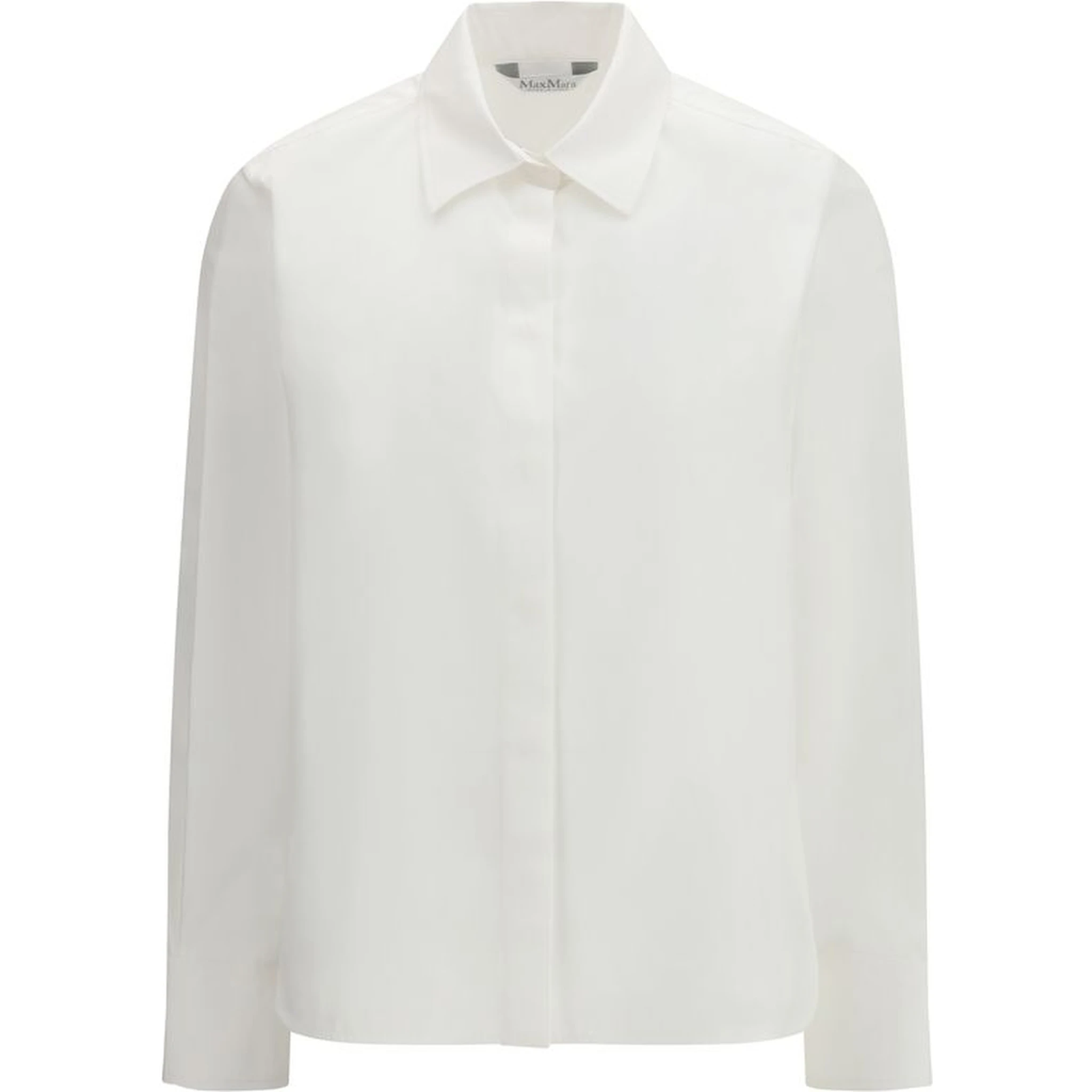 قميص قطني أبيض