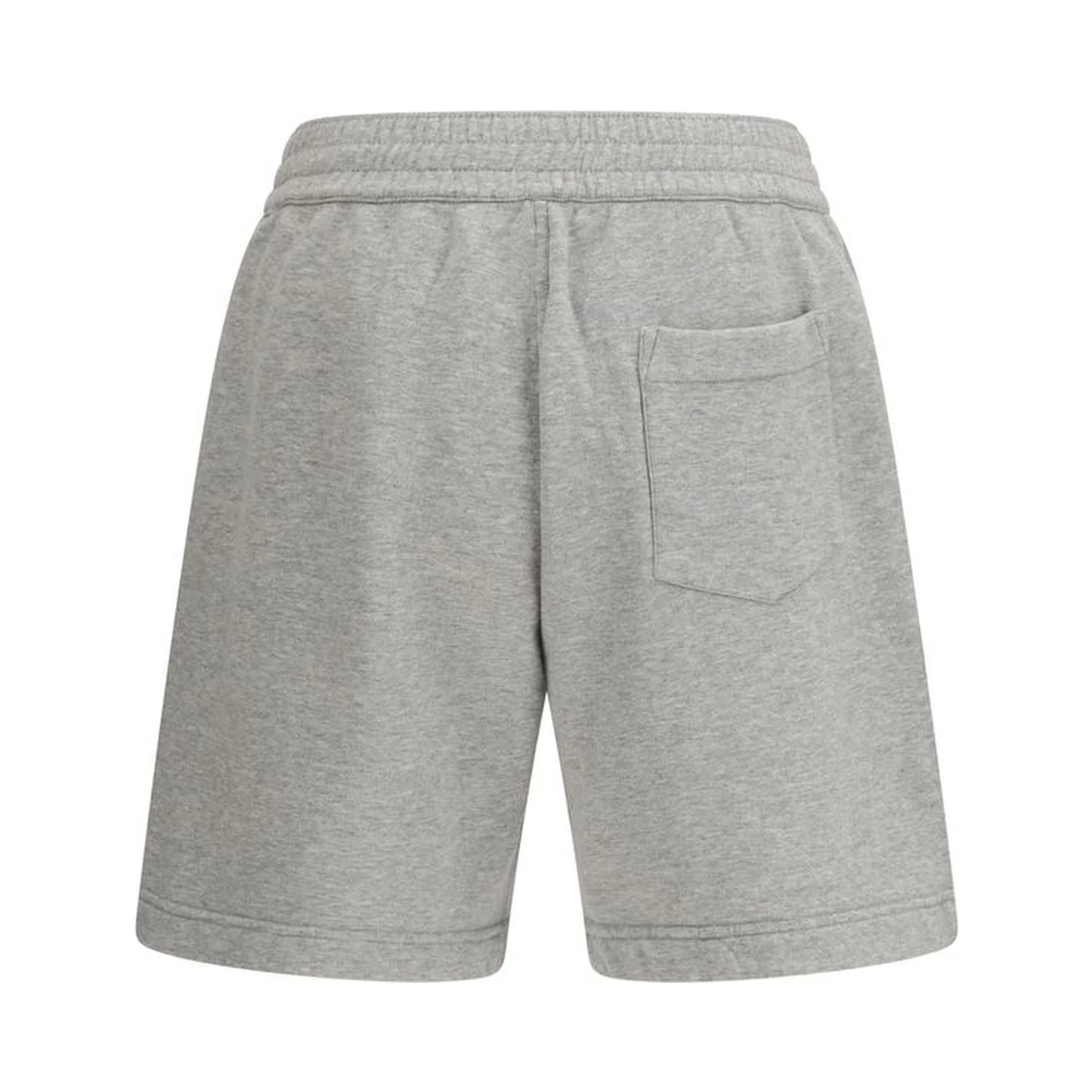 Gray Cotton Bermuda Shorts