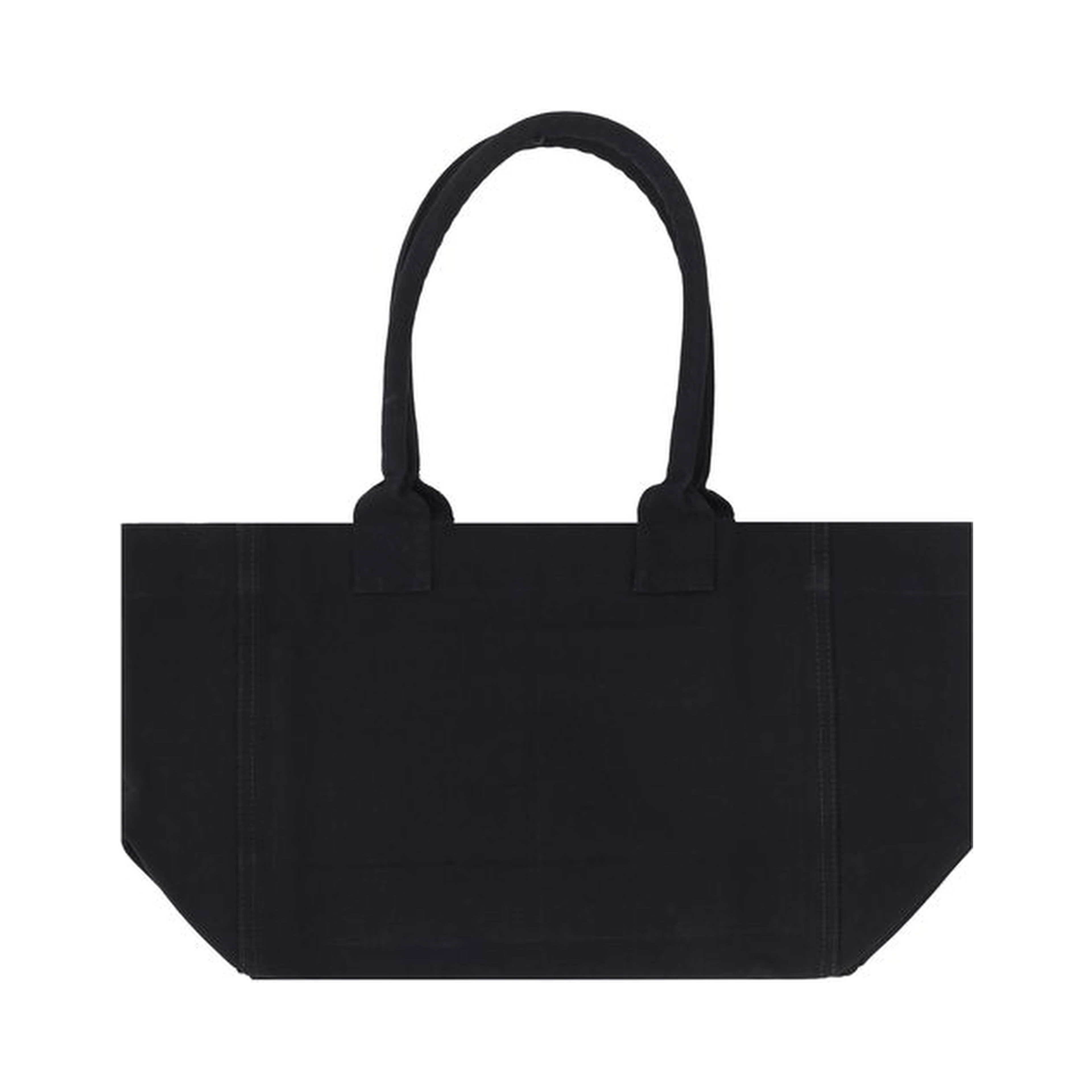 Black Cotton Shoulder Bag