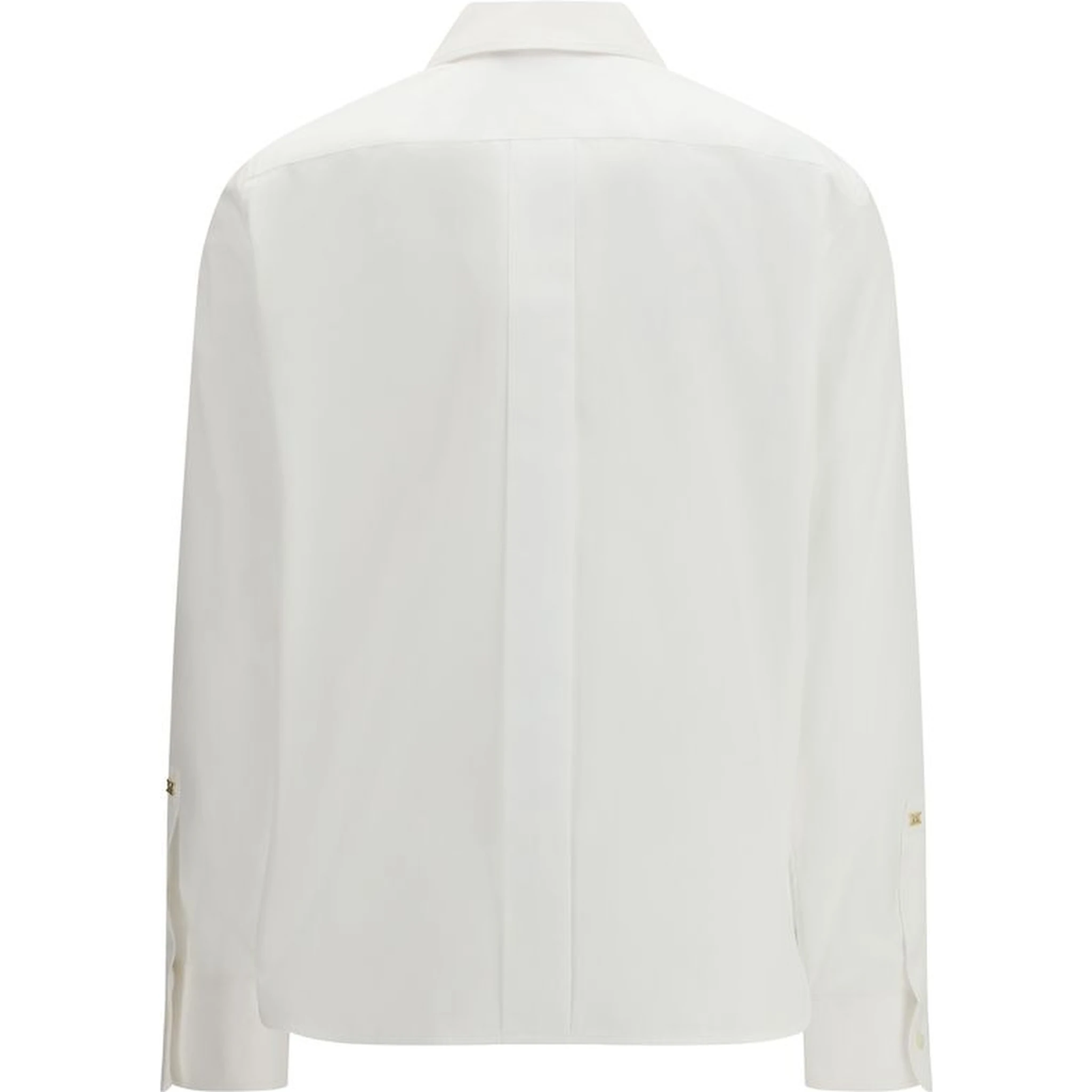 قميص قطني أبيض