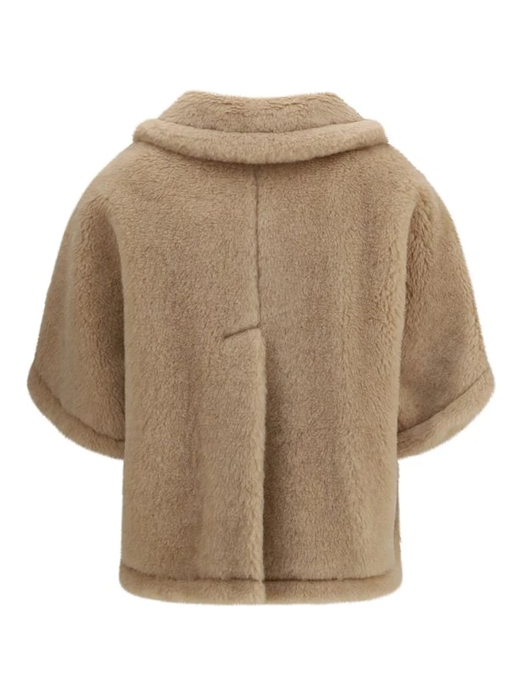 Beige Alpaca Vicugna Pacos Coat alternative