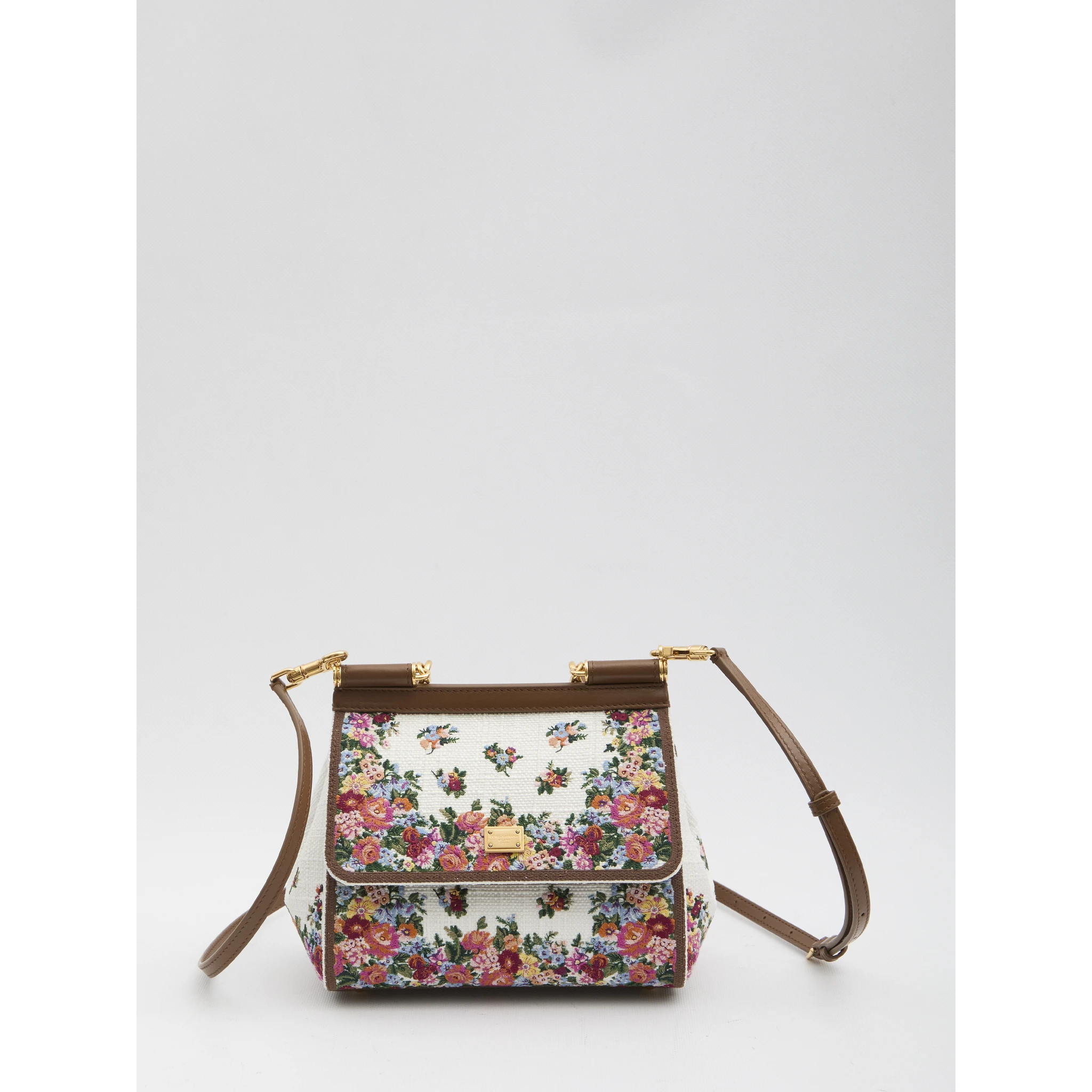 Embroidered Sicily bag medium