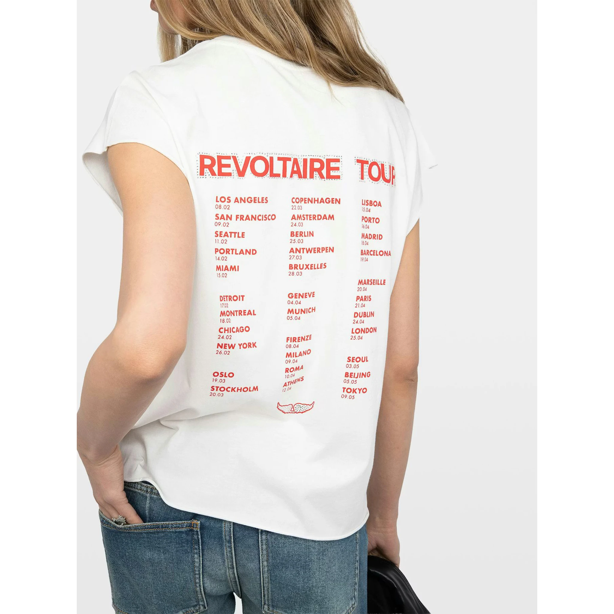 ZADIG & VOLTAIRE CLOE t-shirt