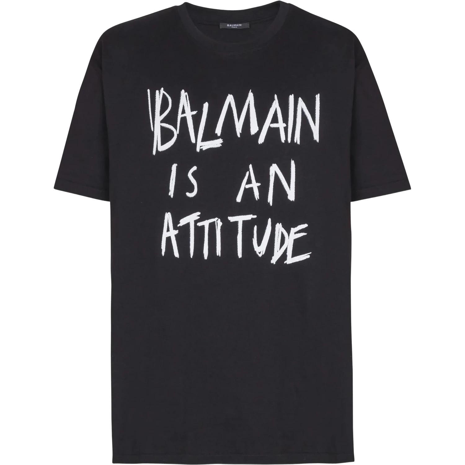 Balmain T-shirts and Polos Black