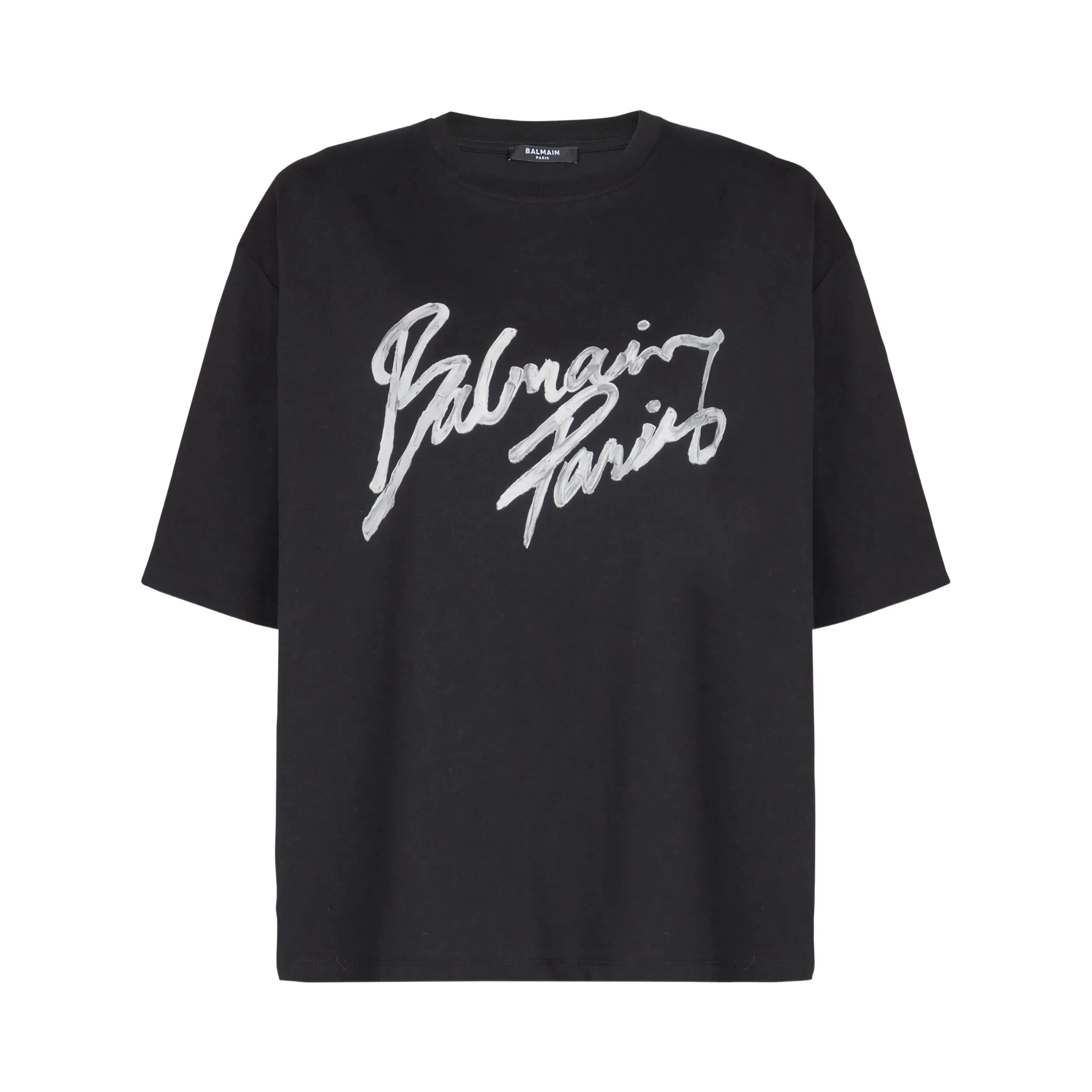 Balmain T-shirts and Polos Black