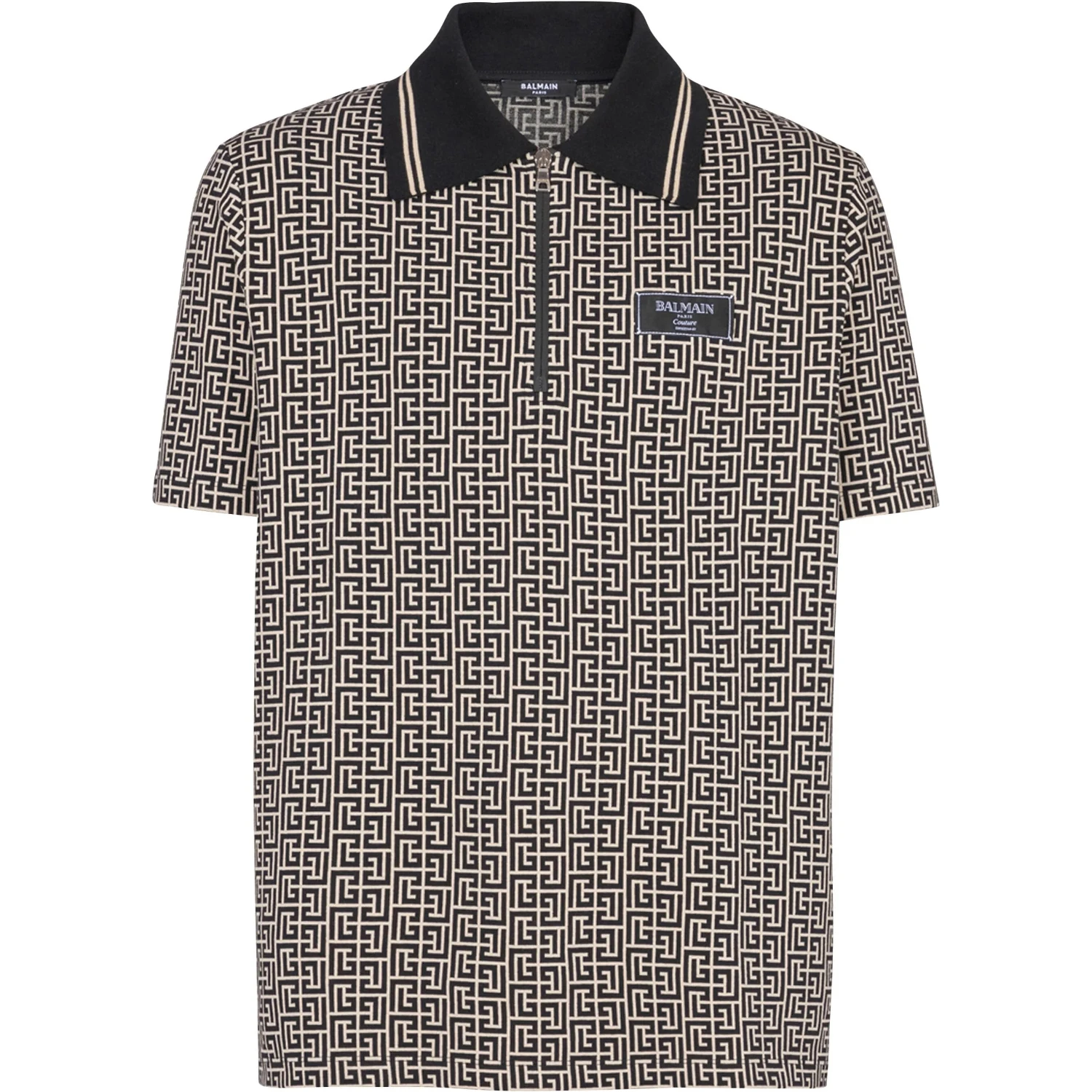 Balmain T-shirts and Polos Black