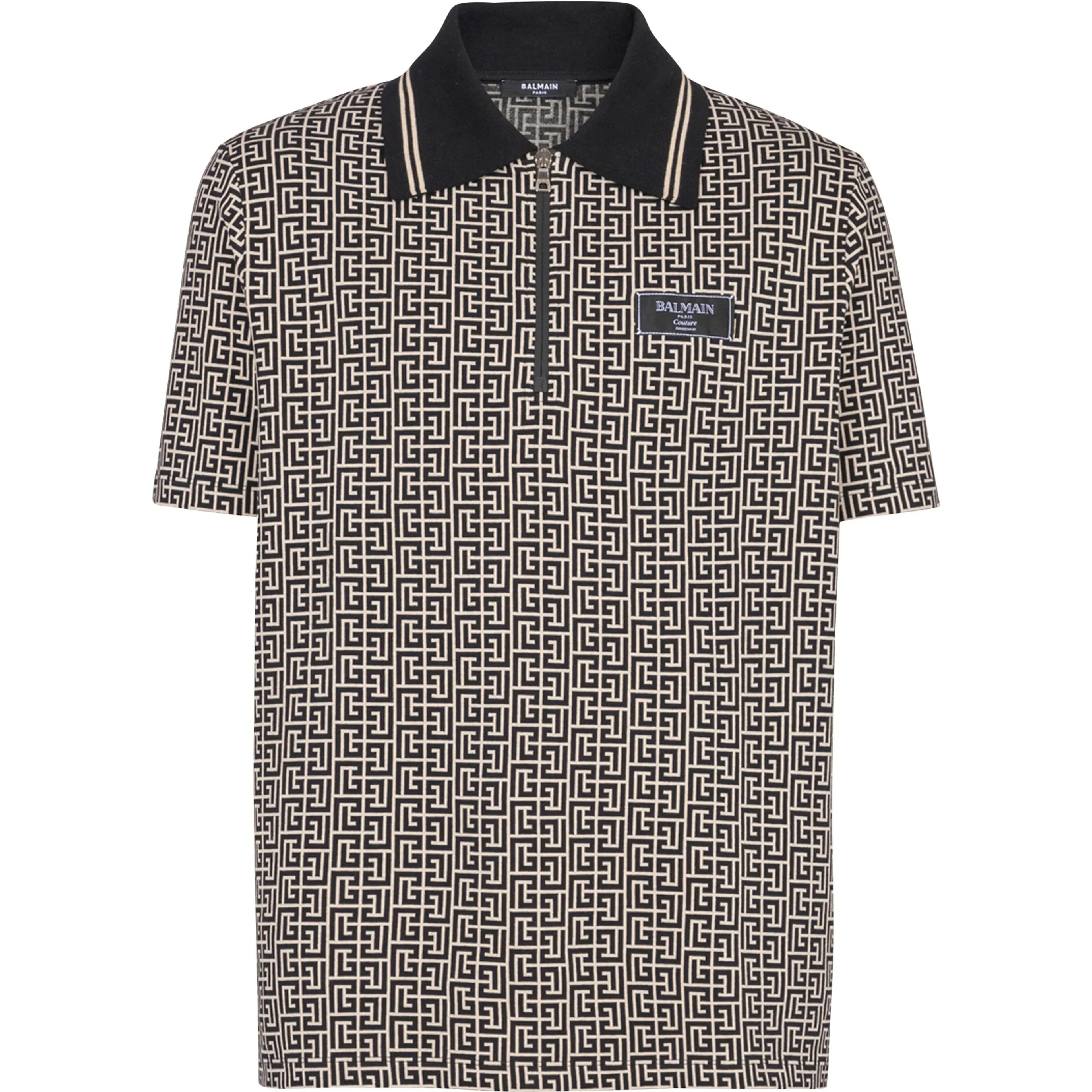 Balmain T-shirts and Polos Black