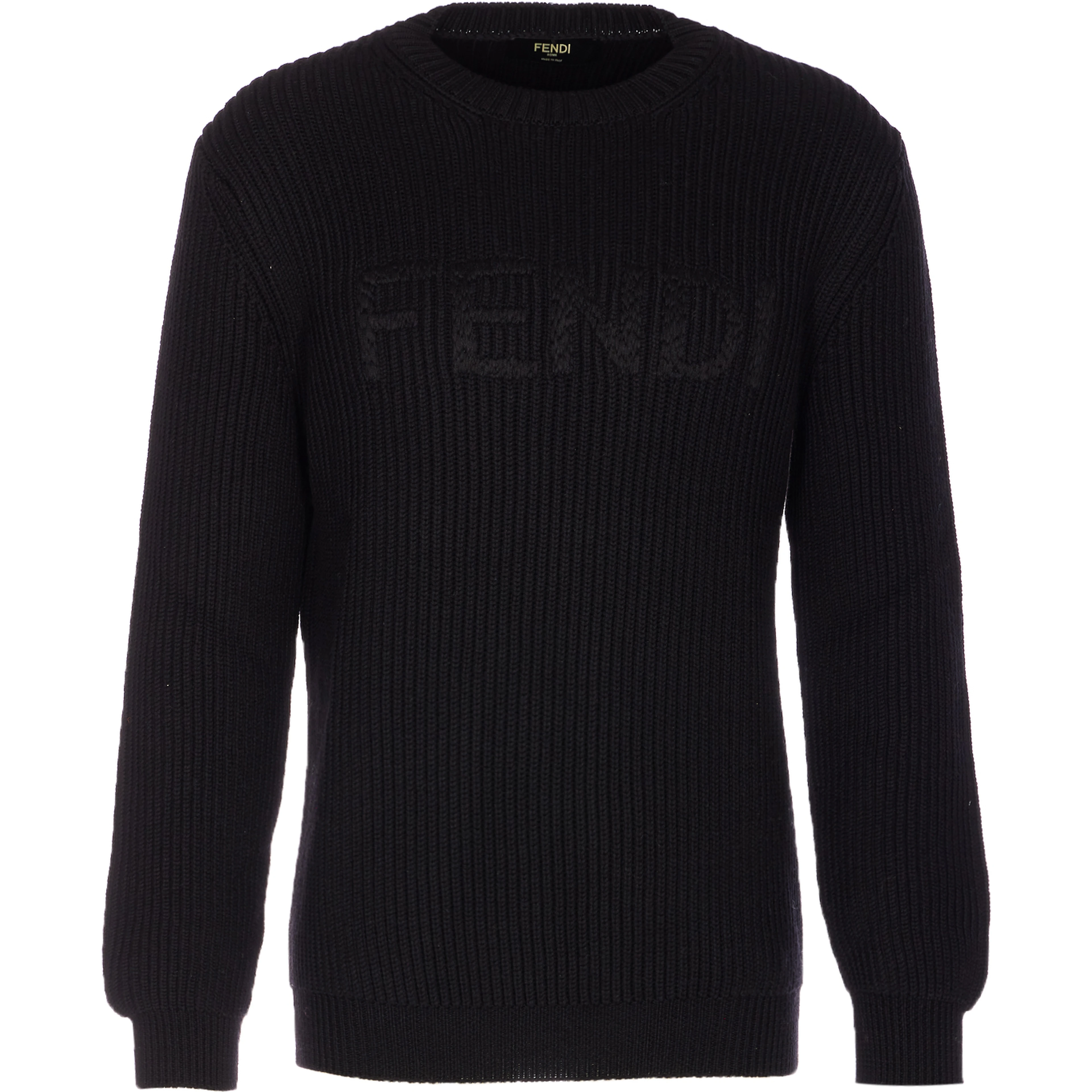 Fendi Sweaters Black