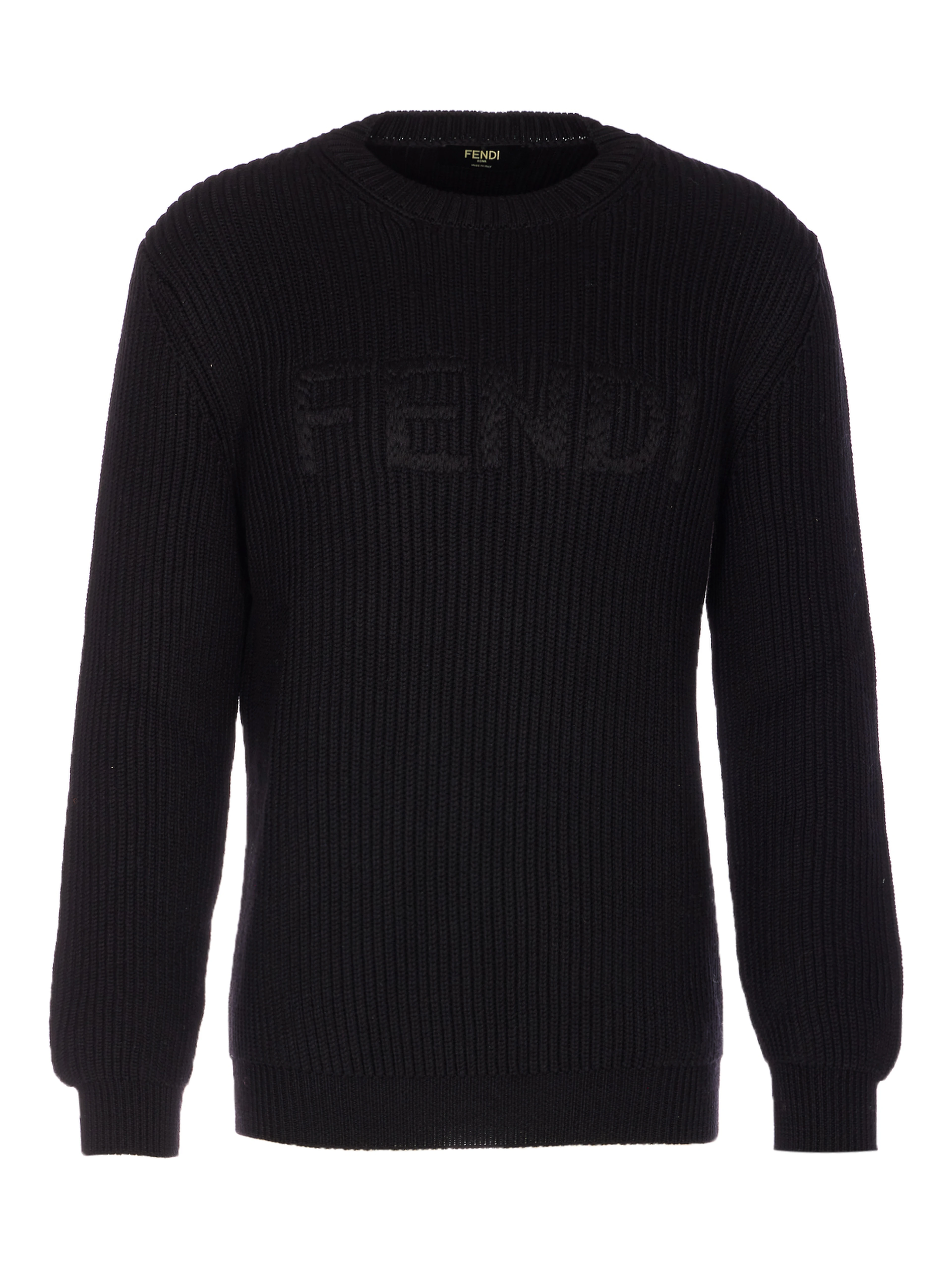 Fendi Sweaters Black