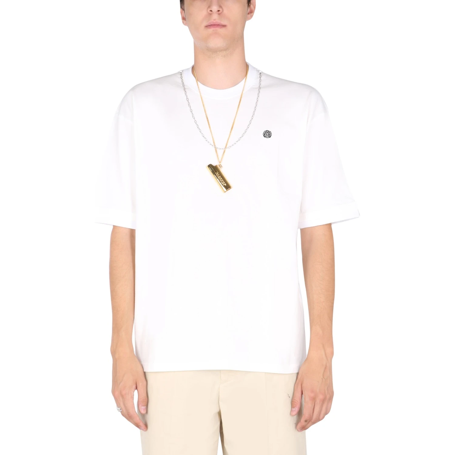 CHAIN NECK T-SHIRT