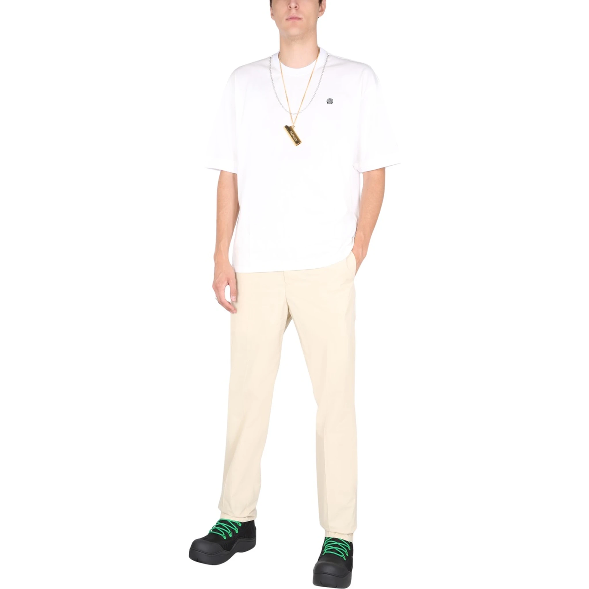 CHAIN NECK T-SHIRT