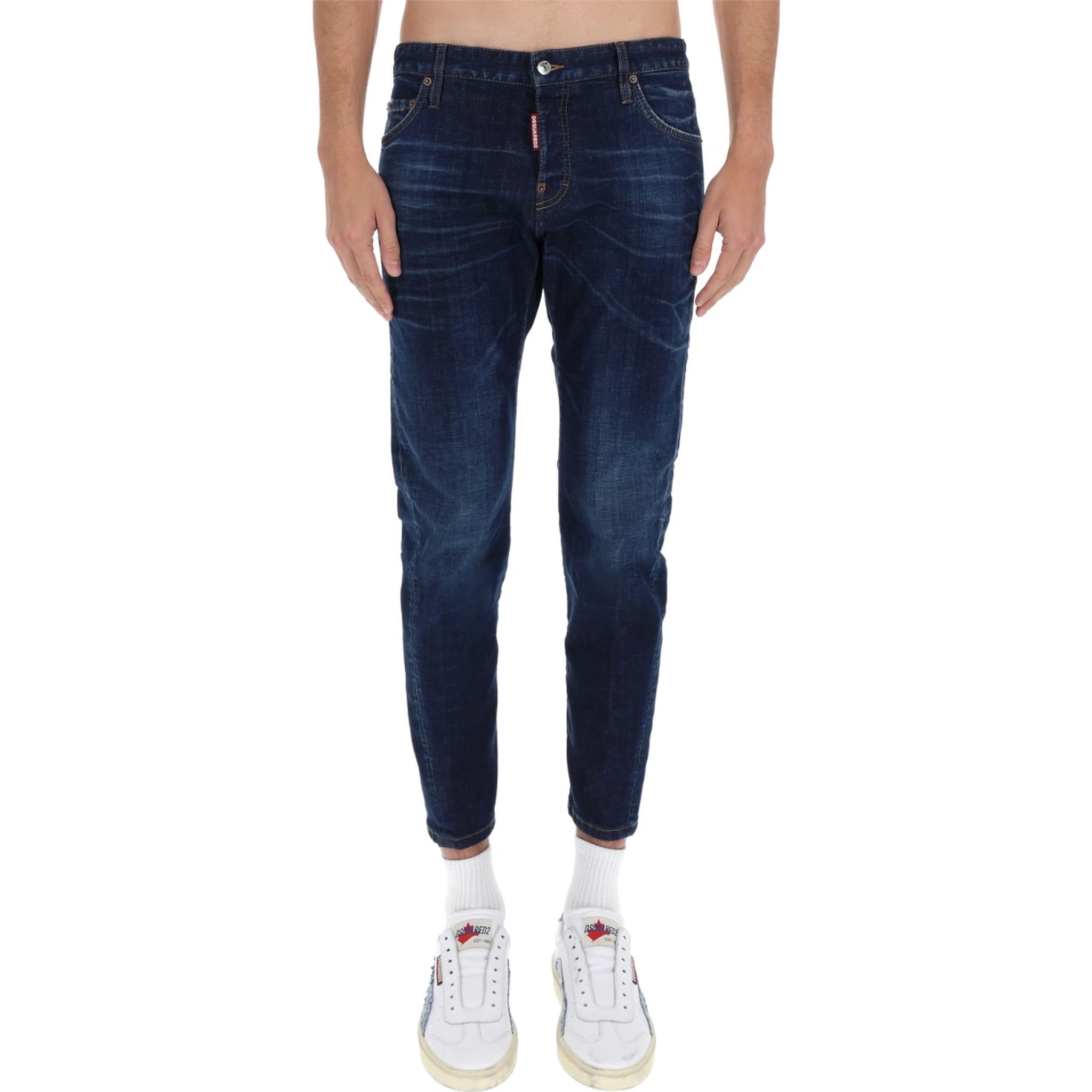 COTTON DENIM JEANS