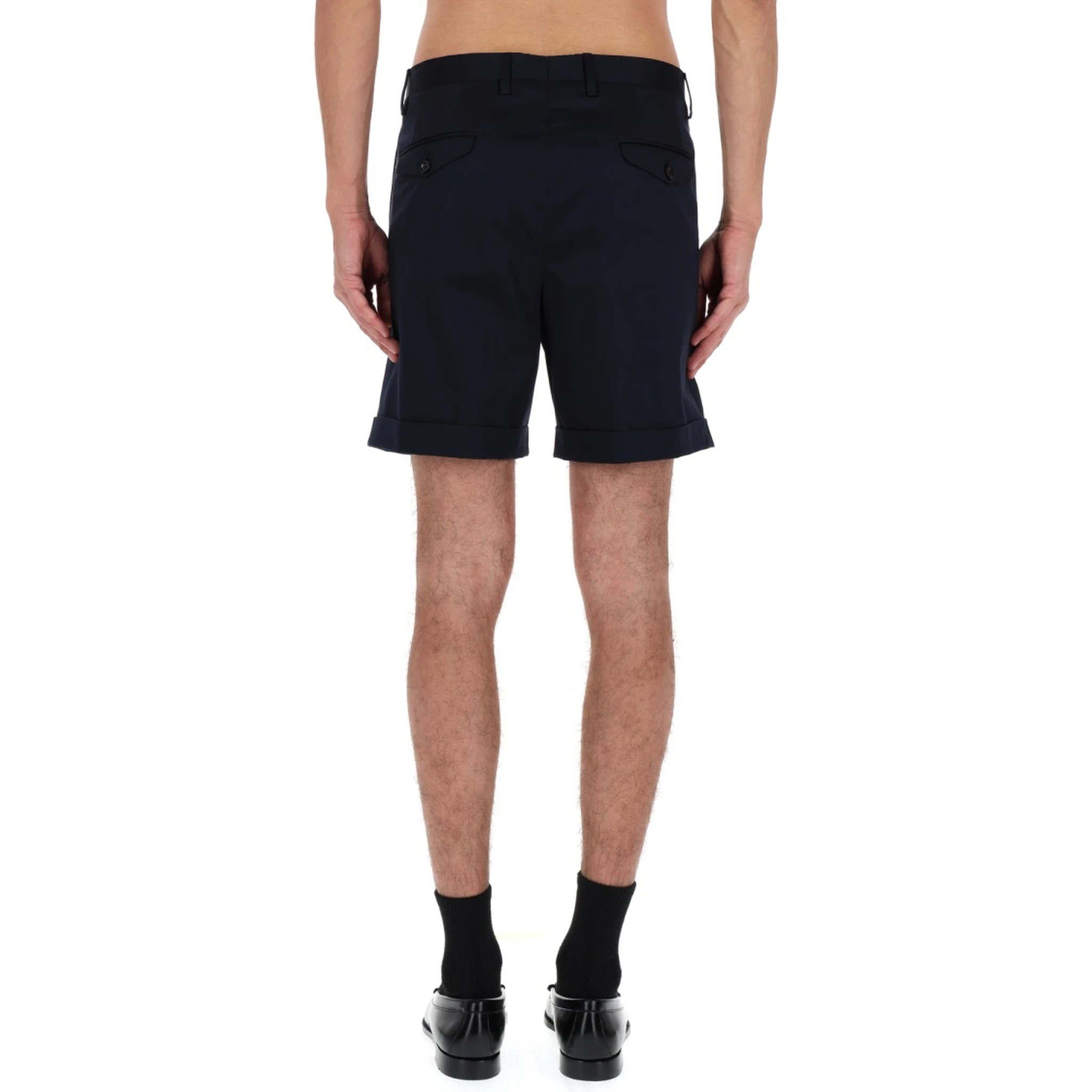 COTTON TAILORED SHORTS