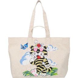 KENZO CARTOON TOTE BAG LARGE