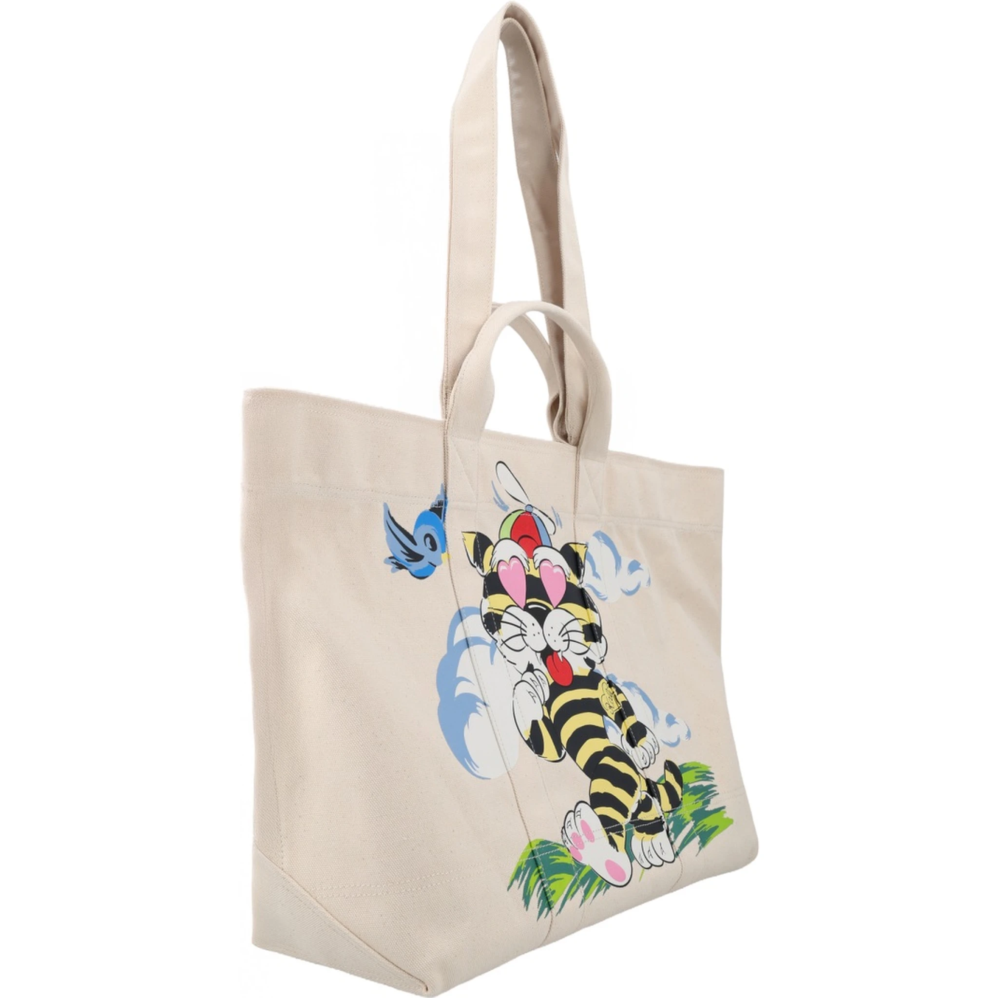 KENZO CARTOON TOTE BAG LARGE