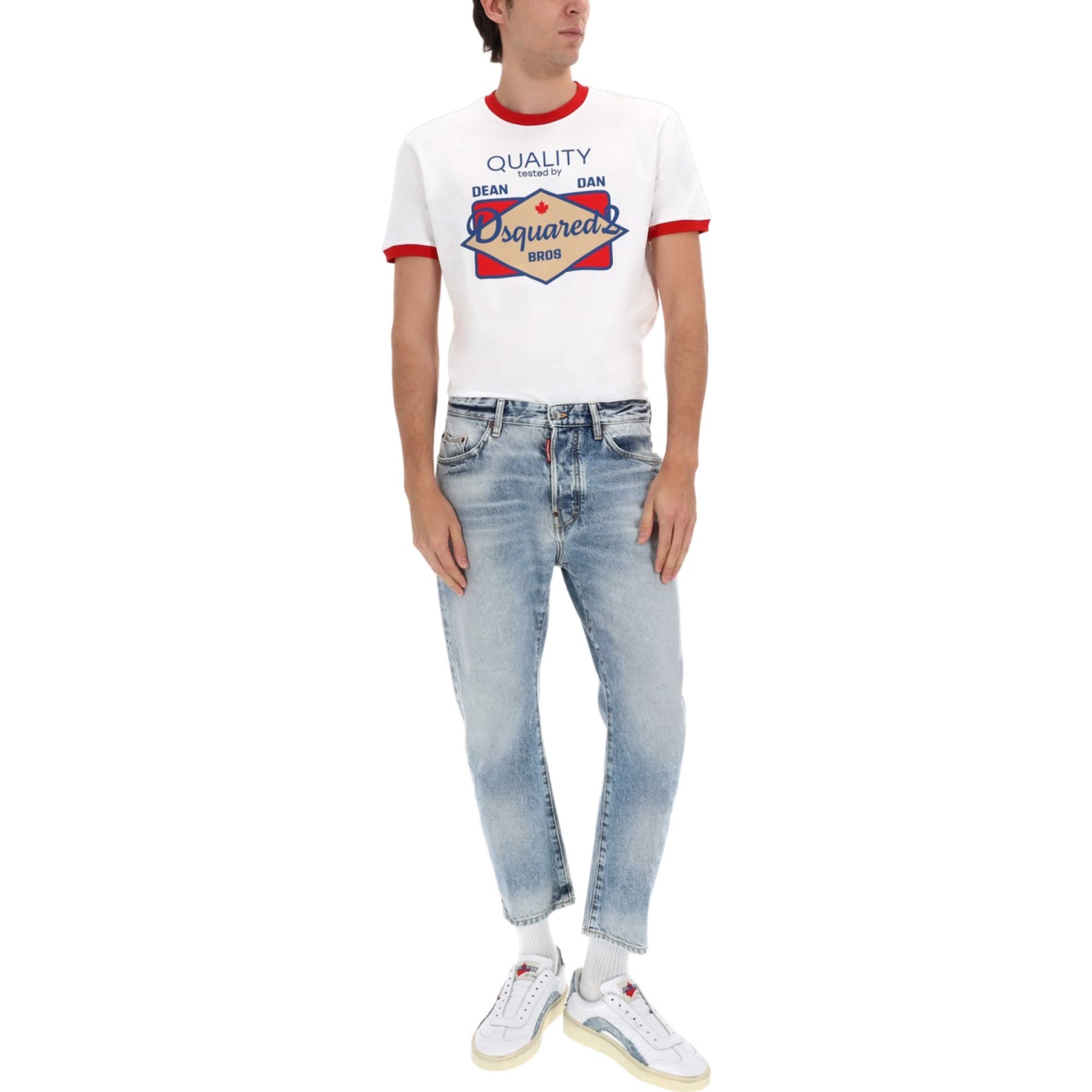 COTTON DENIM JEANS