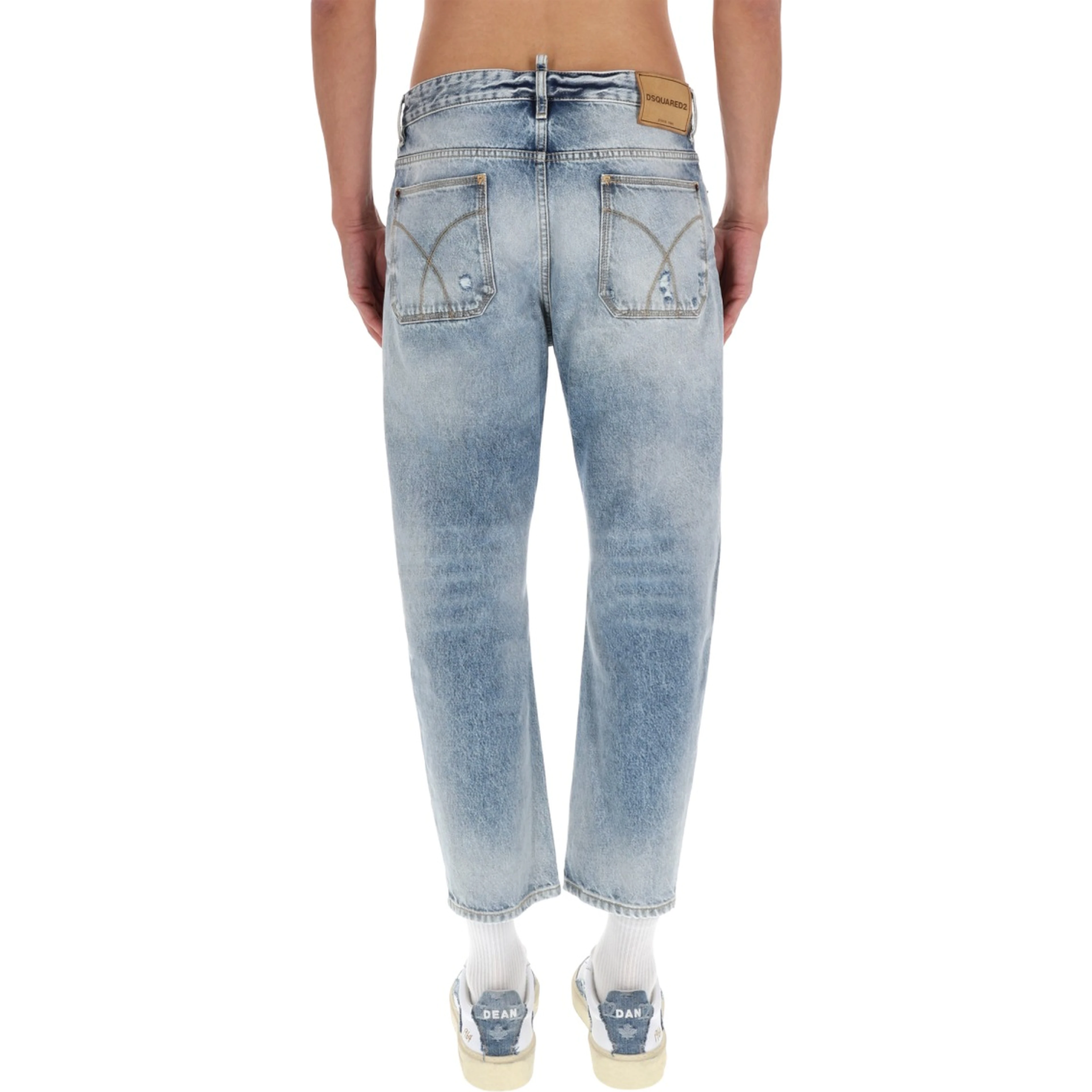 COTTON DENIM JEANS
