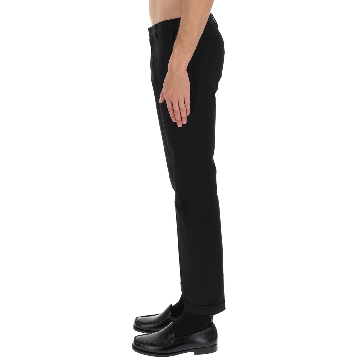 COTTON TAILORED PANTS